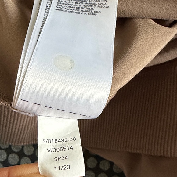 Athleta Brooklyn Mid Rise Ankle Utility Pant sz 6 Pyrite Brown Pockets Light - Picture 9 of 15